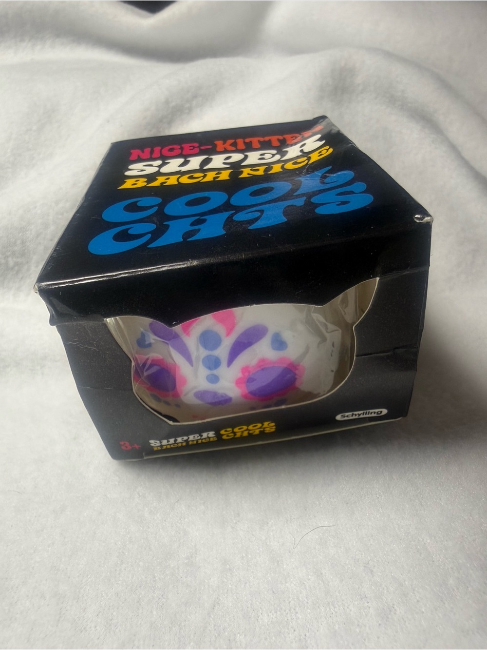 NeeDoh Nice Candy Skull Cool Cats Squishy